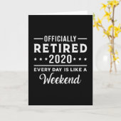 Carte Retraite Retraité 2020 Retraité Papy Cadeau Drôle (Fleur jaune)