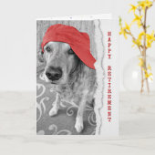 Carte Retriever d'or (Fleur jaune)