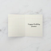 Carte Retro 1940 Kissing Couple (Intérieur)