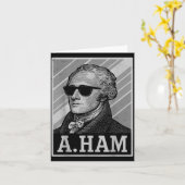 Carte Retro Ander Hamilton Tee Funny Saying Men Women Ki (Fleur jaune)