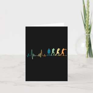Carte Retro Boxing Heartbeat - Boxer Lover Boxer Kickbo