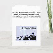 Carte Retro Boy Appel Félicitations pour Anniversaire (Dos)