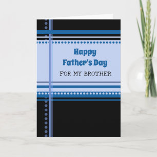 Carte Retro Brother Happy Fête des pères