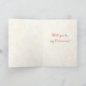 Carte Retro Cherub Valentine (Intérieur)