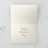 Carte Retro Cupid Valentine's Day (Intérieur)