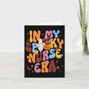 Carte Rétro dans mon ère d'infirmière effrayante, drôle