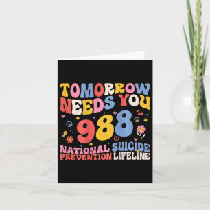 Carte Retro Demain A Besoin De Vous 988 Prévention Du Su