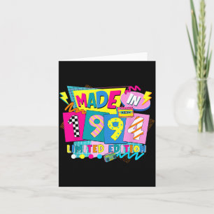 Carte Rétro Drôle Fabriqué en 1994 Lied Édition 32ème