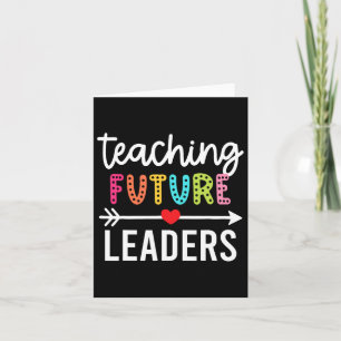 Carte Retro Enseigner de futurs leaders Enseignant Super