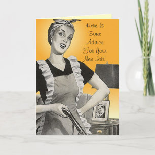 Carte Retro Fun Advice Congratulations
