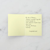 Carte Retro Funny Advice Congratulations New Job Card (Intérieur)