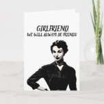 CARTE RETRO FUNNY FUNNY BANTHDAY FEMALE FRIEND CARD<br><div class="desc">AMIE,  NOUS SERONS TOUJOURS AMIS. VOUS EN SAVEZ TROP ! BONNE CARTE D'ANNIVERSAIRE.</div>