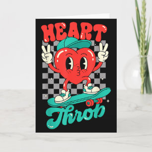 Carte Retro Groovy Coup de Foudre Saint-Valentin Tout-Pe