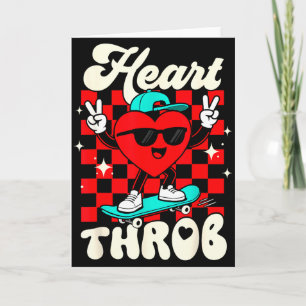 Carte Rétro Groovy Coup de Foudre Saint Valentin Tout-Pe