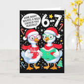 Carte Retro How Many Nights A Week Should You Be Reading (Fleur jaune)