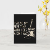 Carte Retro I Spend My Time With Cute Ss Cute Sss And Di (Fleur jaune)