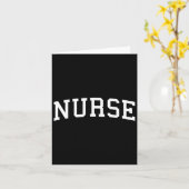 Carte Retro Infirmière Cadeaux de la semaine des infirmi (Fleur jaune)