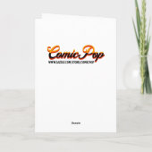 Carte Retro Joyeuse maman d'anniversaire (Dos)