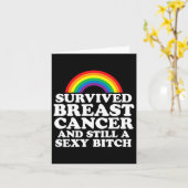 Carte Retro La Hands Skeleton Los Angeles Hymne à la mai (Fleur jaune)