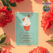 Carte Rétro Mignon Gâteau Fun Mari Saint Valentin
