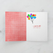 Carte rétro mixer les bols sur l'anniversaire de bois (Intérieur)