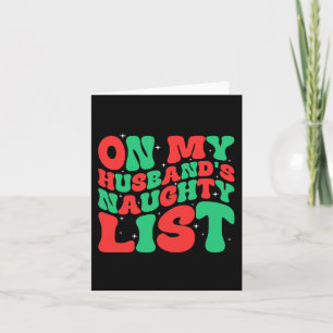 Carte Rétro noël sur ma liste de maris coquins