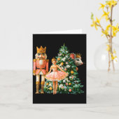 Carte Retro Nutcracker Ballet Nk Christmas Xmas Vibes Wo (Fleur jaune)