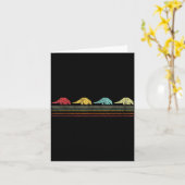 Carte Retro Pangolin Lover Funny Pangolin Vintage (Fleur jaune)