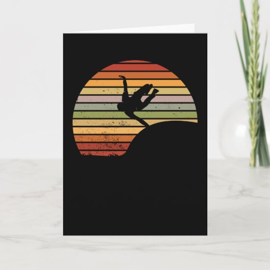 Carte Rétro Parkour (Devant)