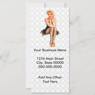 Carte Retro Pin Up