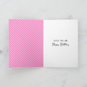 Carte Rétro Pink Téléphone Pour Obtenir Anniversaire (Intérieur)