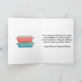 Carte Retro Pink Vintage Pyrex Collecteur Anniversaire (Intérieur)