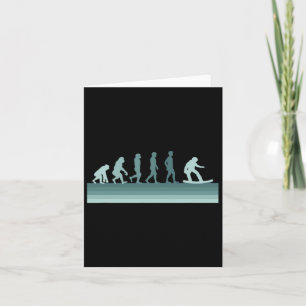 Carte Retro Snowboard Papa Snowboard Maman Hiver Sport