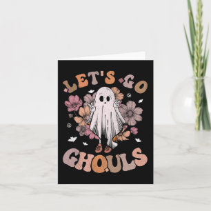 Carte Retro Super Let's Go Ghouls Ghost les années 70 Hi