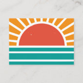 Carte Retro Super Refroidisseur Baby shower ensole (Dos)