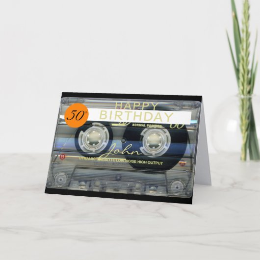 Carte Retro T2 Audiotape 50e anniversaire recto-verso No (Devant)