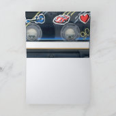 Carte Retro T3 Audiotape 50e anniversaire recto-verso No (Intérieur)