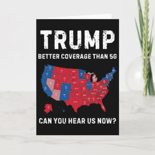 Carte Retro Trump Meilleure Couverture Que 5g Pouvez-Vou
