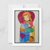 Carte Retro Valentine (Devant)