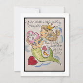 Carte Retro Valentine (Devant)