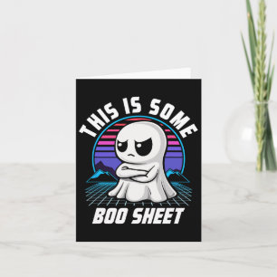 Carte Rétro Voici Une Petite Feuille De Boite Ghost Hall