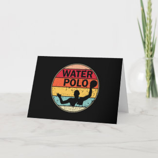 Carte Rétro Water Polo - Vintage H2 Polo Waterpolo