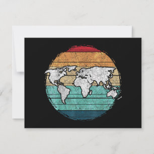 Carte Retro World
