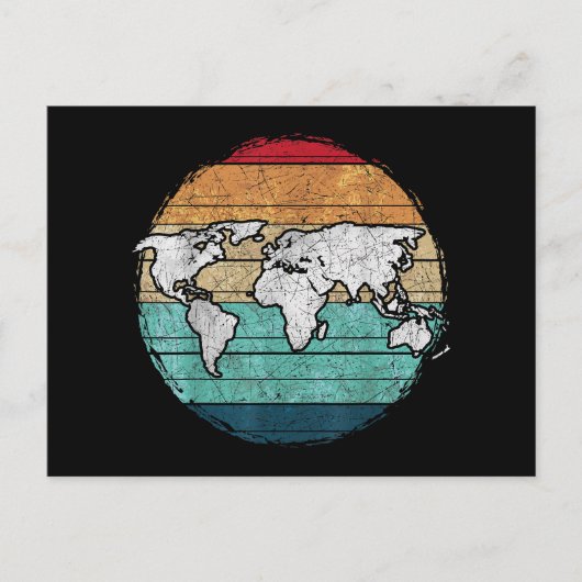 Carte Retro World (Devant)