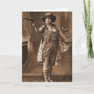 Carte Rétros femmes vintages Sideshow Elly De Sarto