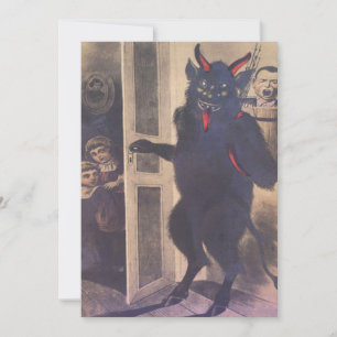 Carte Réunion de famille de Krampus