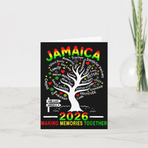 Carte Réunion de famille en Jamaïque 2026 créant des sou