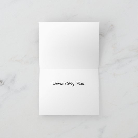 Carte Réunions de Noël (Intérieur)