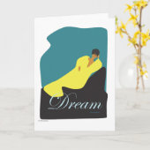 Carte Rêve (Fleur jaune)