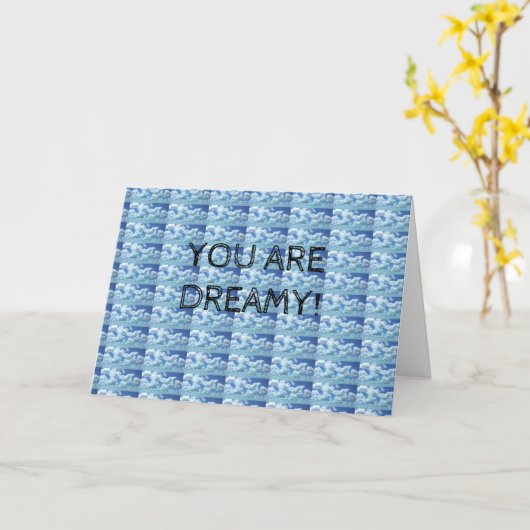 Carte Rêvé (Fleur jaune)